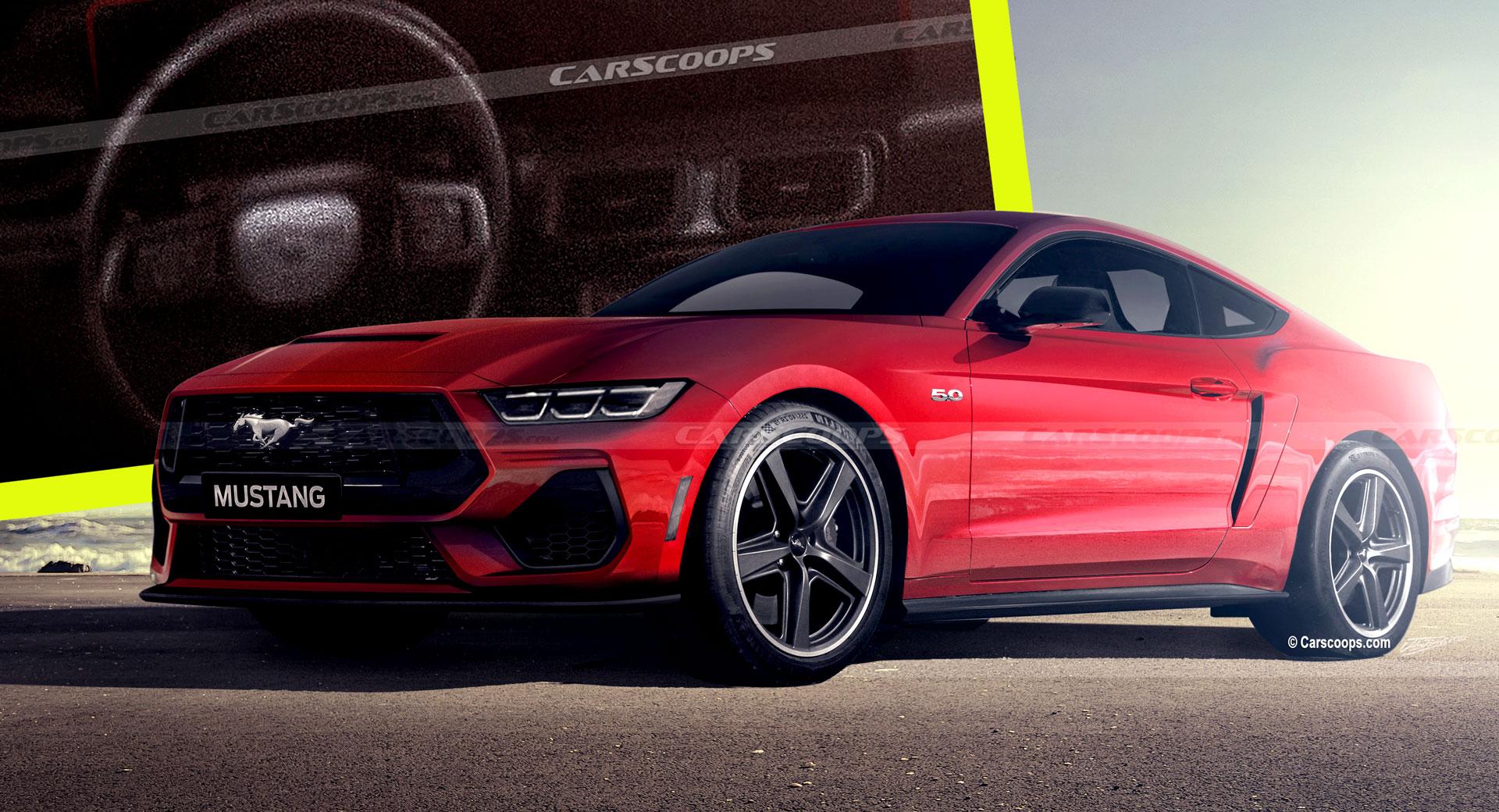 Red Mustang 2025