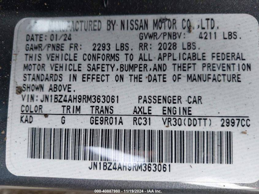 Salvage & Wrecked Z Registry | Page 10 | 2023+ Nissan Z