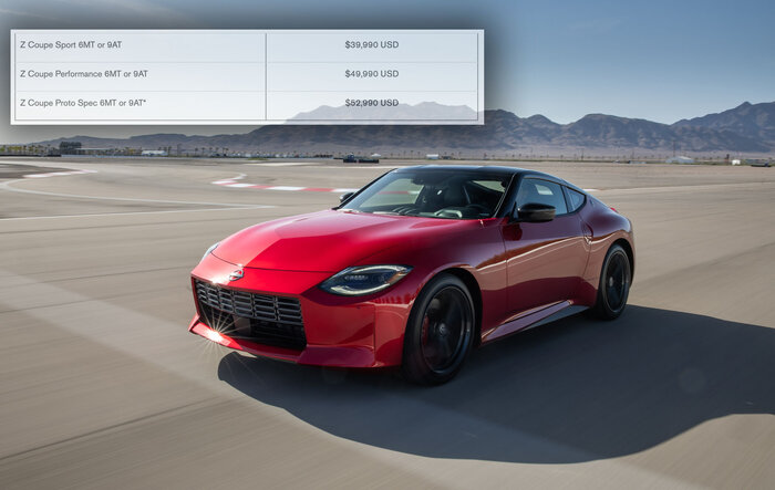 Official: U.S. 2023 Nissan Z priced at $39,990 Sport, $49,990 Performance, $52,900 Proto Spec (Now Including Exterior/Interior Color Combos)