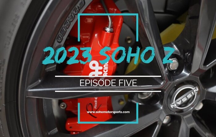 AP Racing Big Brake Kit BBK installed on 2023 Nissan Z by SOHO Motorsports