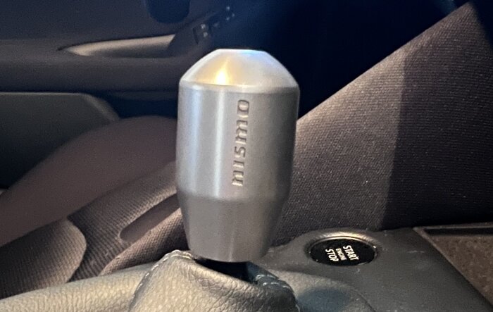 Finally….installed my Nismo GT Titanium gear knob!