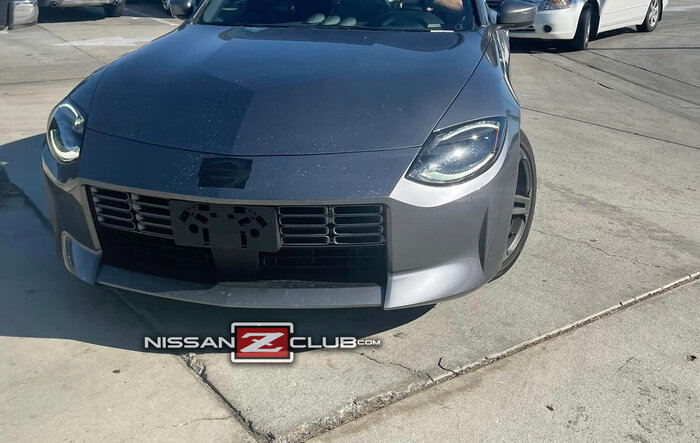 Revealed: Factory Front License Plate Location / Plate Holder for 2023 Z