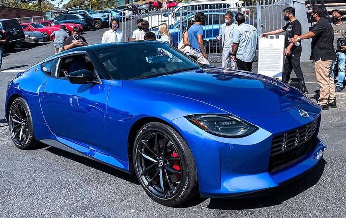 Pics of Z at private event, dealer meeting, and dealership  in CA