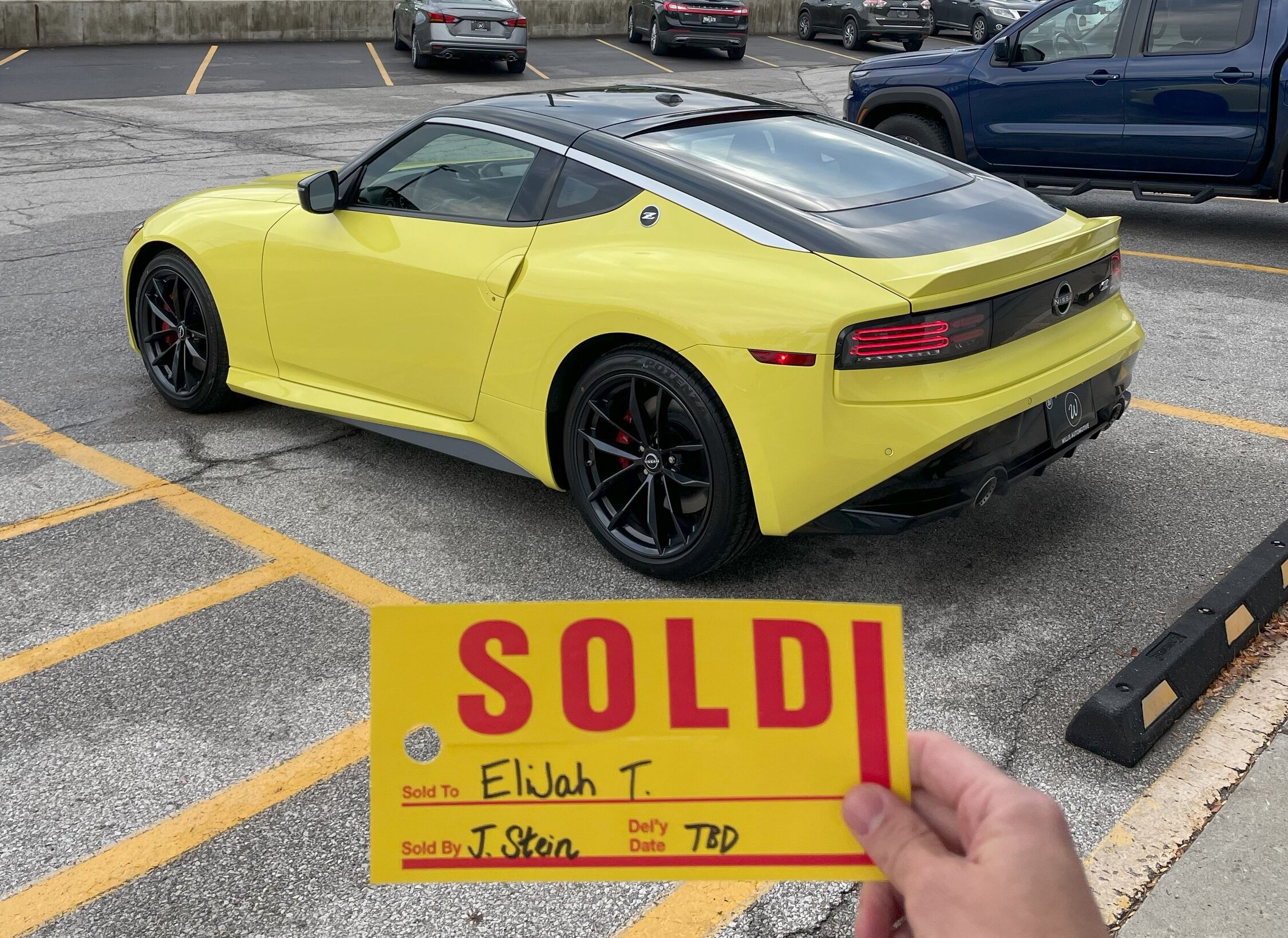 Picked up my Z today!! 2023 Ikazuchi Performance M/T : Road Trip Blog