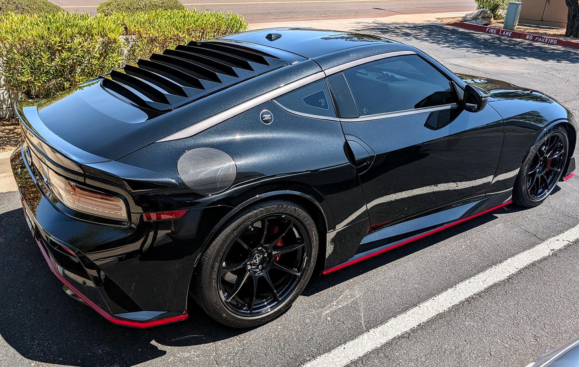 Z Louvers (Zacustech) Installed | 2023+ Nissan Z Forum, Community